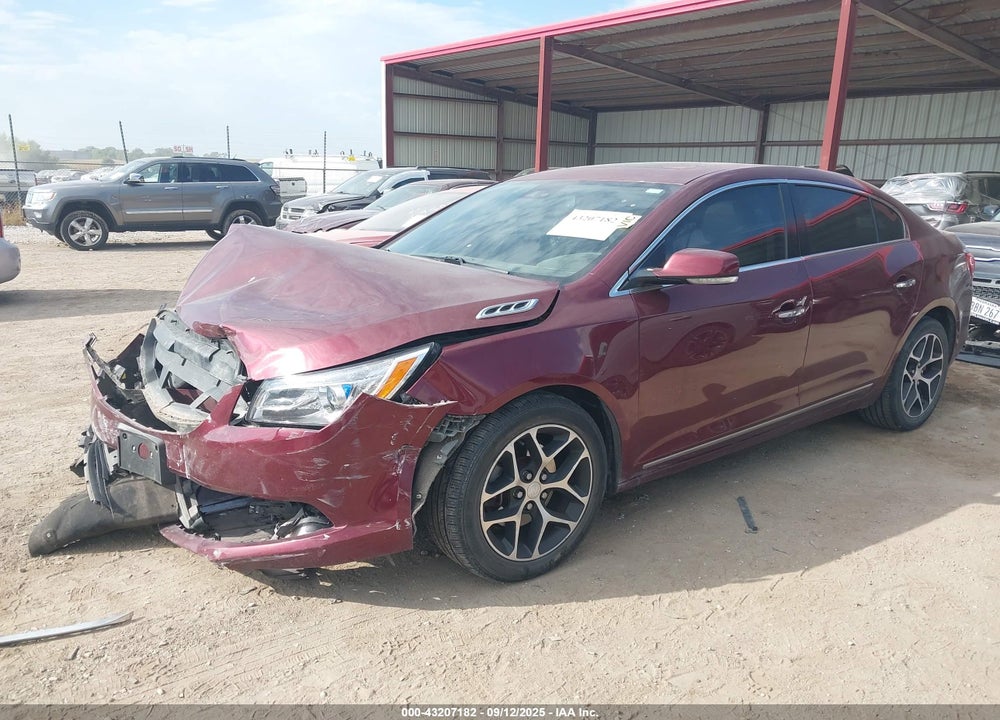 2016 BUICK LACROSSE SPORT TOURING VIN: 1G4G45G37GF174795