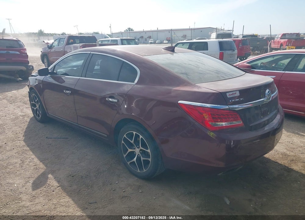 2016 BUICK LACROSSE SPORT TOURING VIN: 1G4G45G37GF174795