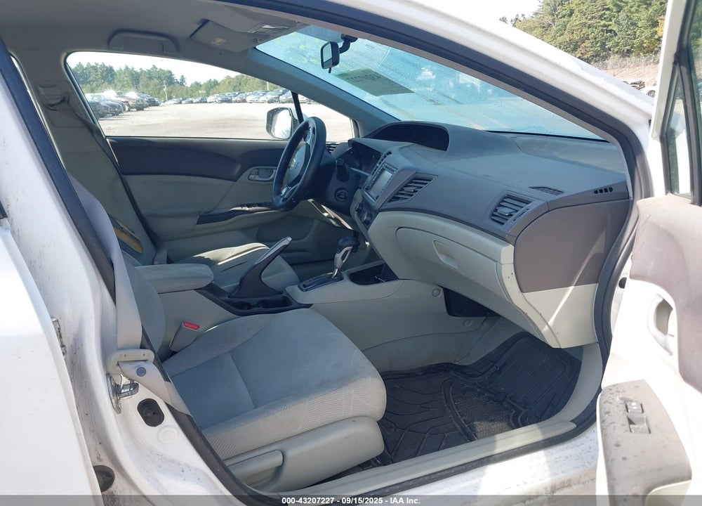 2012 HONDA CIVIC NATURAL GAS VIN: 19XFB5F55CE000222
