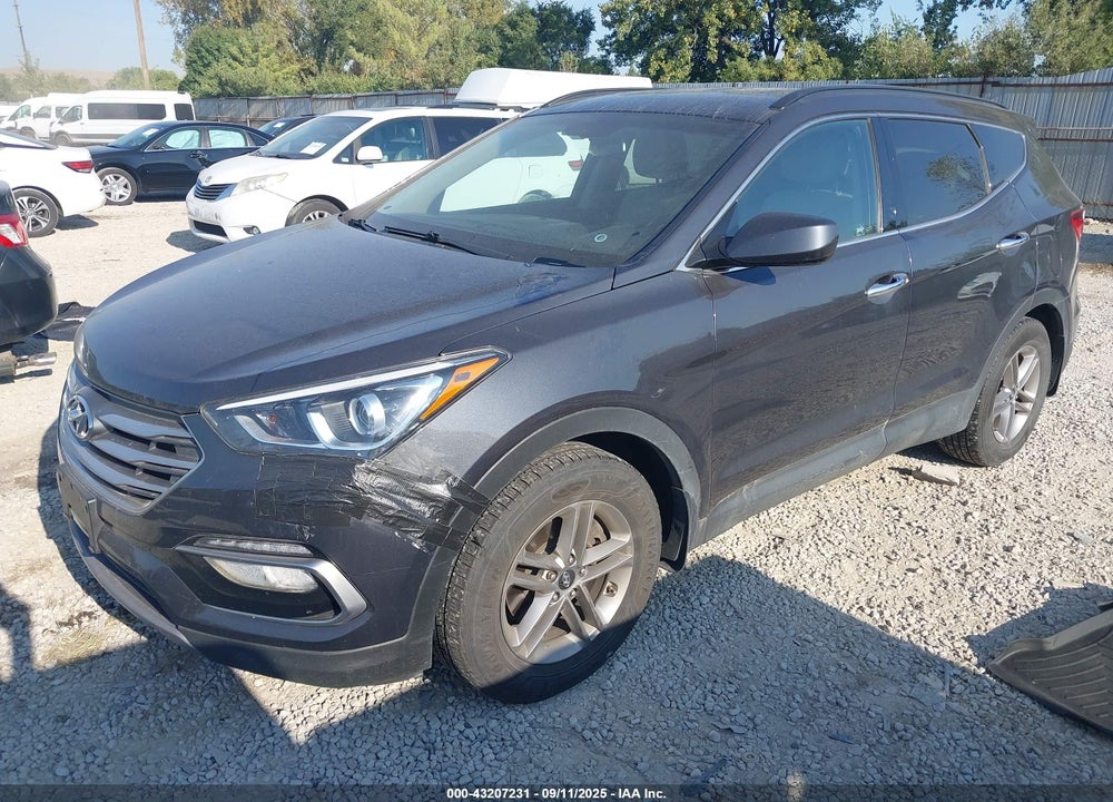 2017 HYUNDAI SANTA FE VIN: 5XYZU3LB9HG460483