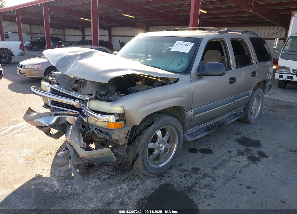 2002 CHEVROLET TAHOE LS VIN: 1GNEC13T02R321664