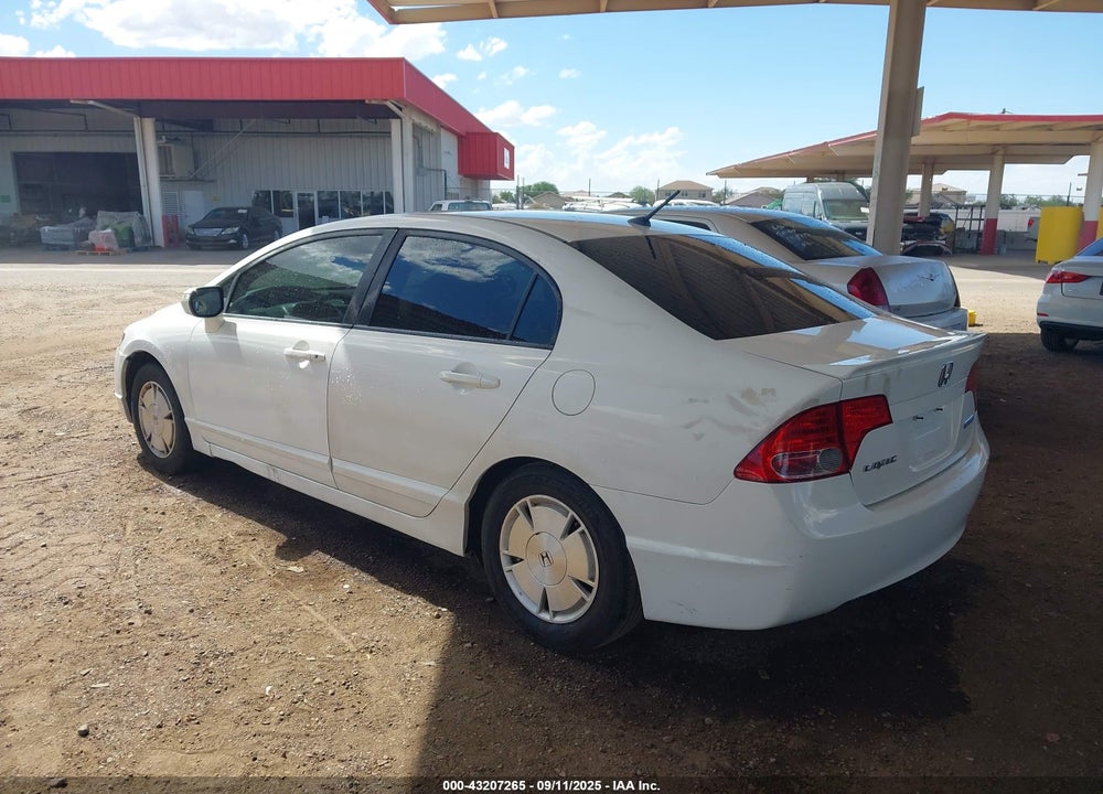 2007 HONDA CIVIC HYBRID VIN: JHMFA36247S016801