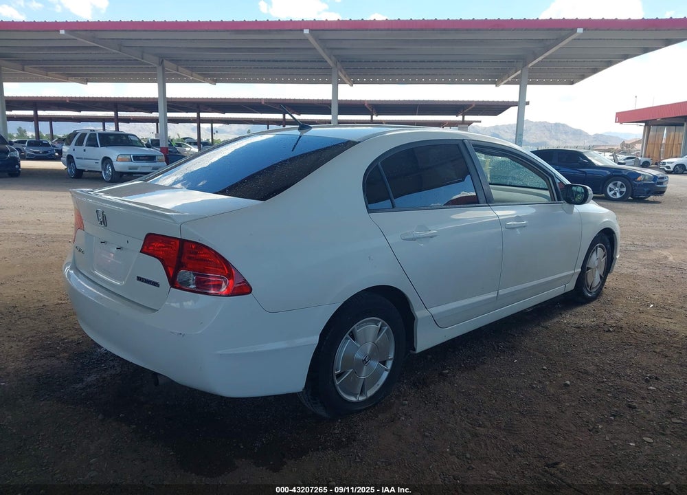 2007 HONDA CIVIC HYBRID VIN: JHMFA36247S016801