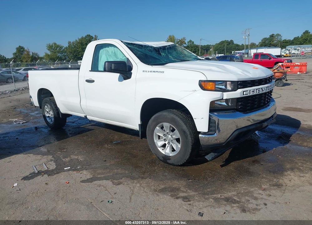 2021 CHEVROLET SILVERADO 1500 2WD LONG BED WT VIN: 3GCNWAEF3MG375762