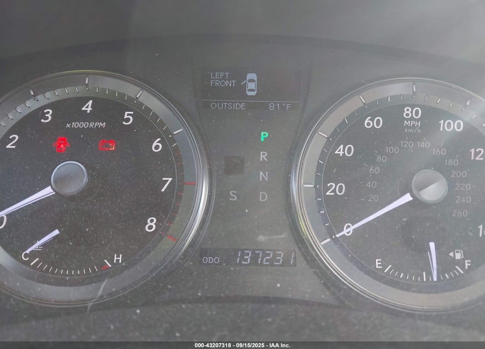 2011 LEXUS ES 350 VIN: JTHBK1EG8B2464688