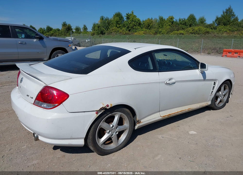 2006 HYUNDAI TIBURON GT/GT LIMITED/SE VIN: KMHHN65F66U201757