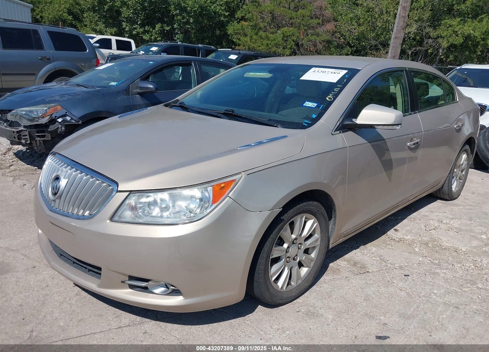 2012 BUICK LACROSSE LEATHER GROUP VIN: 1G4GC5ER1CF295388