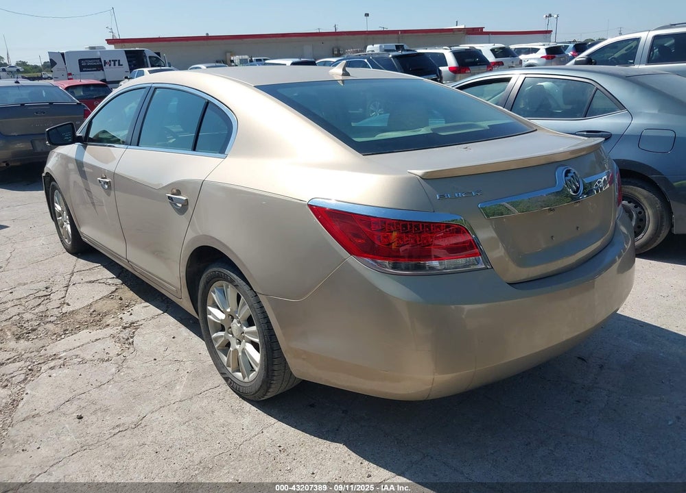 2012 BUICK LACROSSE LEATHER GROUP VIN: 1G4GC5ER1CF295388