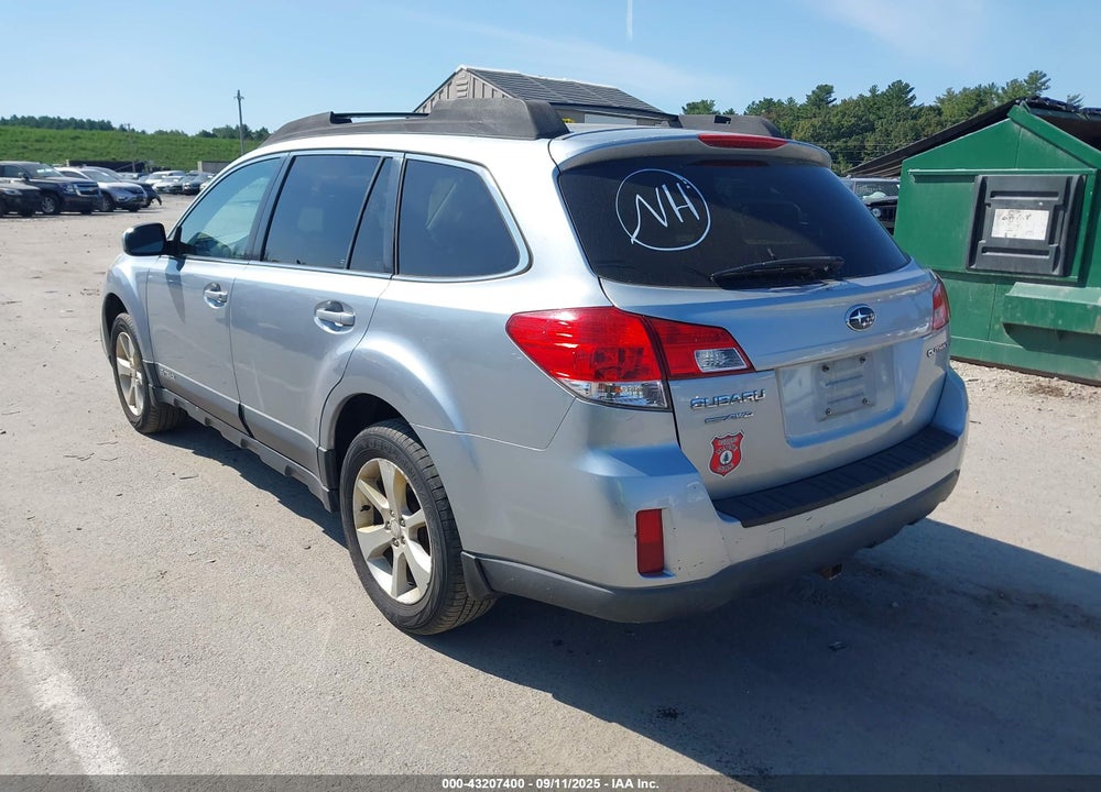 2013 SUBARU OUTBACK VIN: 4S4BRCCC2D1280795