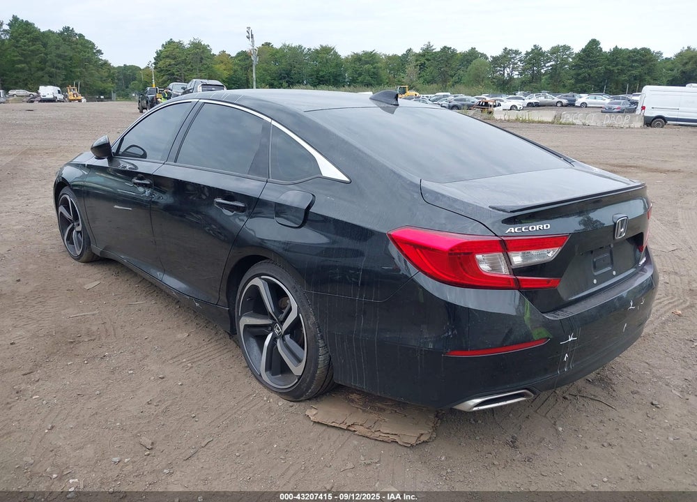 2022 HONDA ACCORD VIN: 1HGCV2F37NA011821