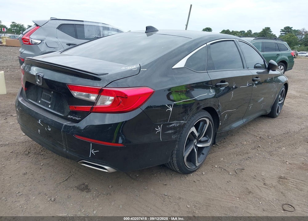 2022 HONDA ACCORD VIN: 1HGCV2F37NA011821