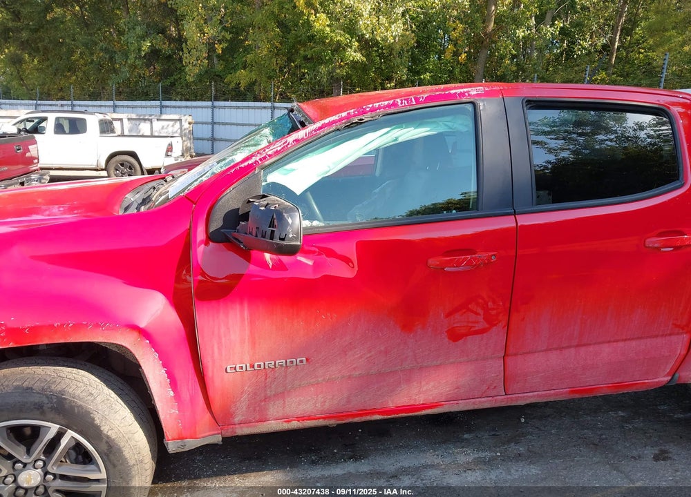 2020 CHEVROLET COLORADO 4WD SHORT BOX WT VIN: 1GCGTBENXL1102670