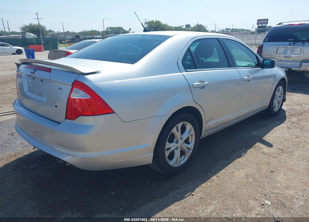 2012 FORD FUSION VIN: 3FAHP0HA8CR108663