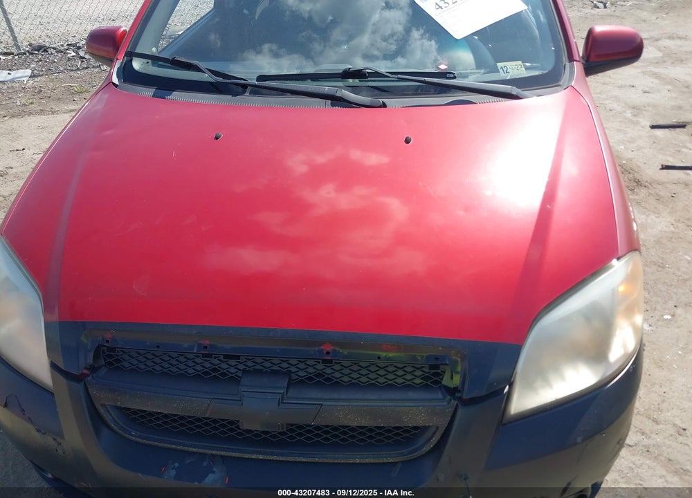 2008 CHEVROLET AVEO LT VIN: KL1TG56638B189378