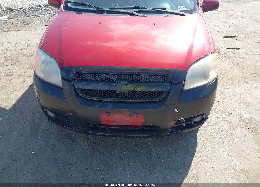 2008 CHEVROLET AVEO LT VIN: KL1TG56638B189378