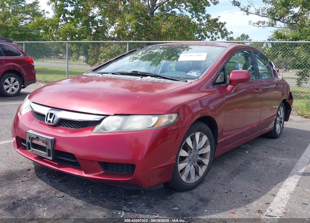 2009 HONDA CIVIC EX-L VIN: 2HGFA16929H350484