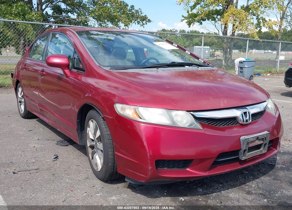 2009 HONDA CIVIC EX-L VIN: 2HGFA16929H350484