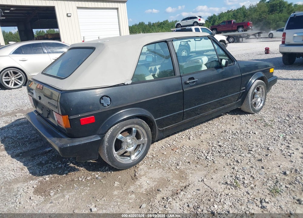 1992 VOLKSWAGEN CABRIOLET VIN: WVWCB5158NK009944