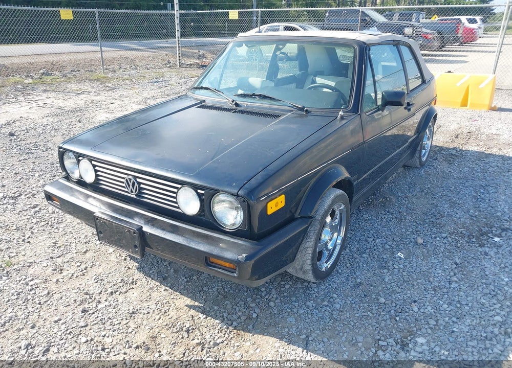 1992 VOLKSWAGEN CABRIOLET VIN: WVWCB5158NK009944