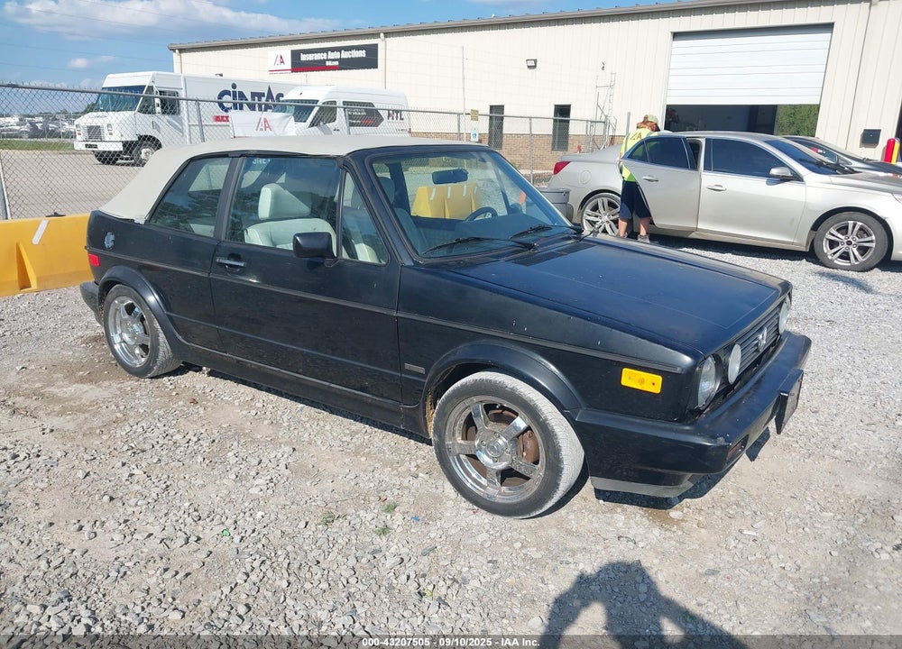 1992 VOLKSWAGEN CABRIOLET VIN: WVWCB5158NK009944