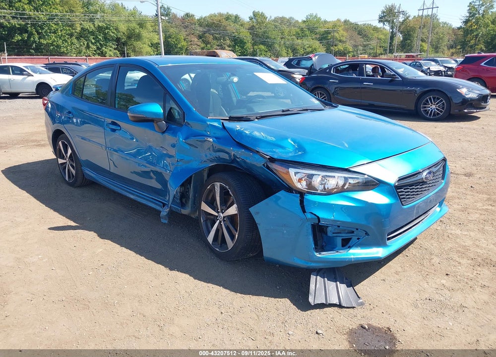 2017 SUBARU IMPREZA VIN: 4S3GKAM64H3609602