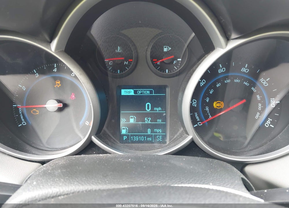 2013 CHEVROLET CRUZE VIN: 1G1PA5SHXD7185952