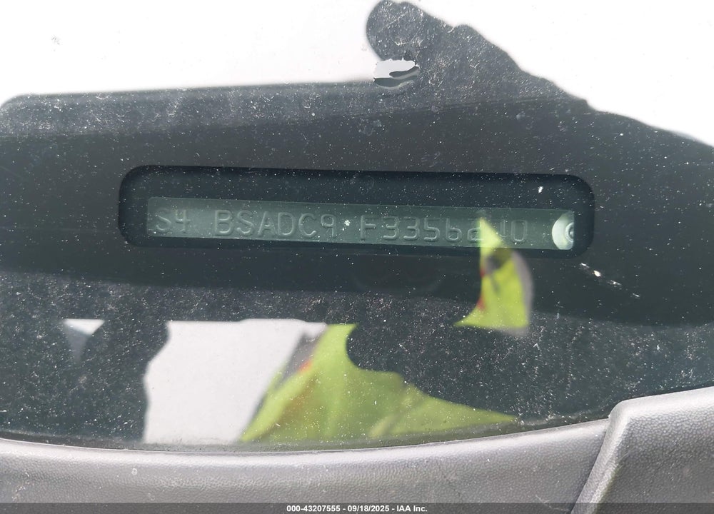 2015 SUBARU OUTBACK VIN: 4S4BSADC9F3356270