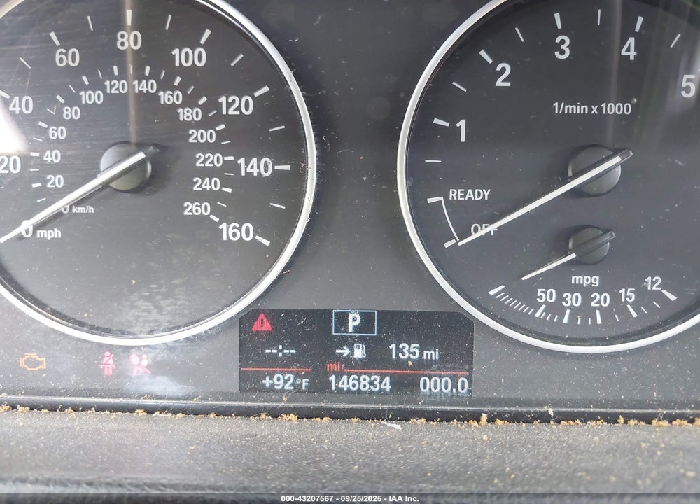 2014 BMW 3 SERIES VIN: WBA3B1G51ENS78721