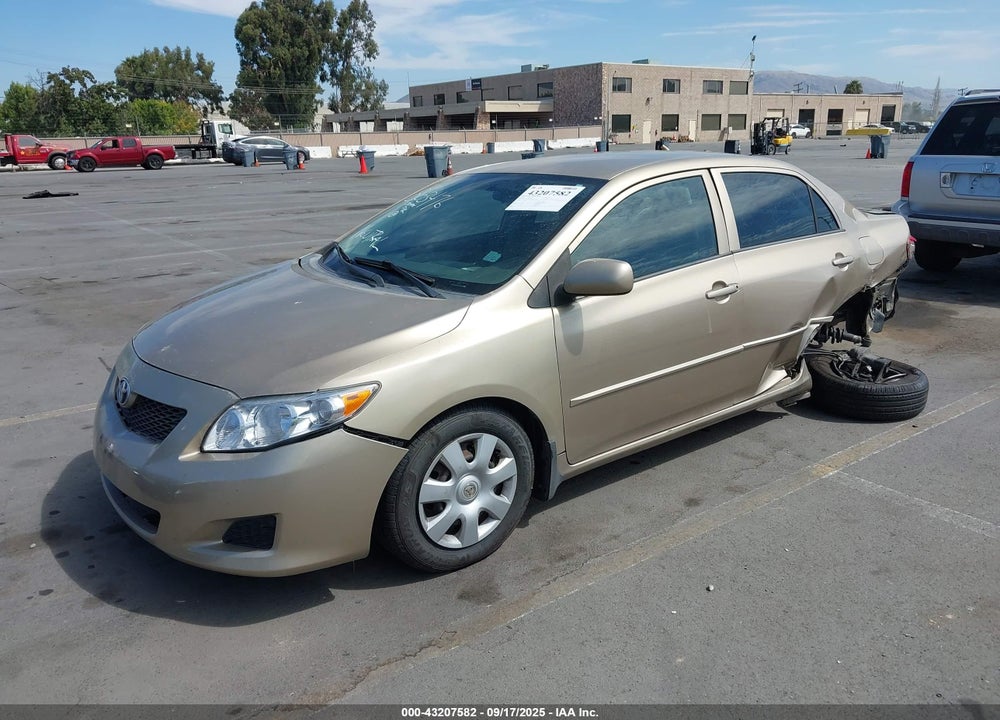 2009 TOYOTA COROLLA LE VIN: 1NXBU40E49Z089539