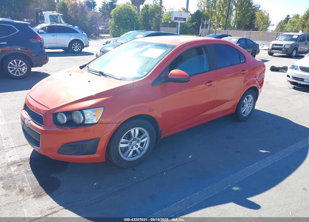 2012 CHEVROLET SONIC 2LS VIN: 1G1JA5SH6C4225157