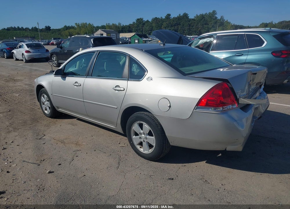 2007 CHEVROLET IMPALA LT VIN: 2G1WT58N779169147