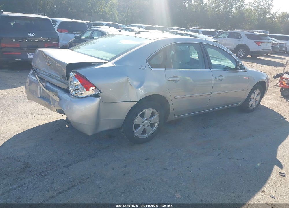 2007 CHEVROLET IMPALA LT VIN: 2G1WT58N779169147