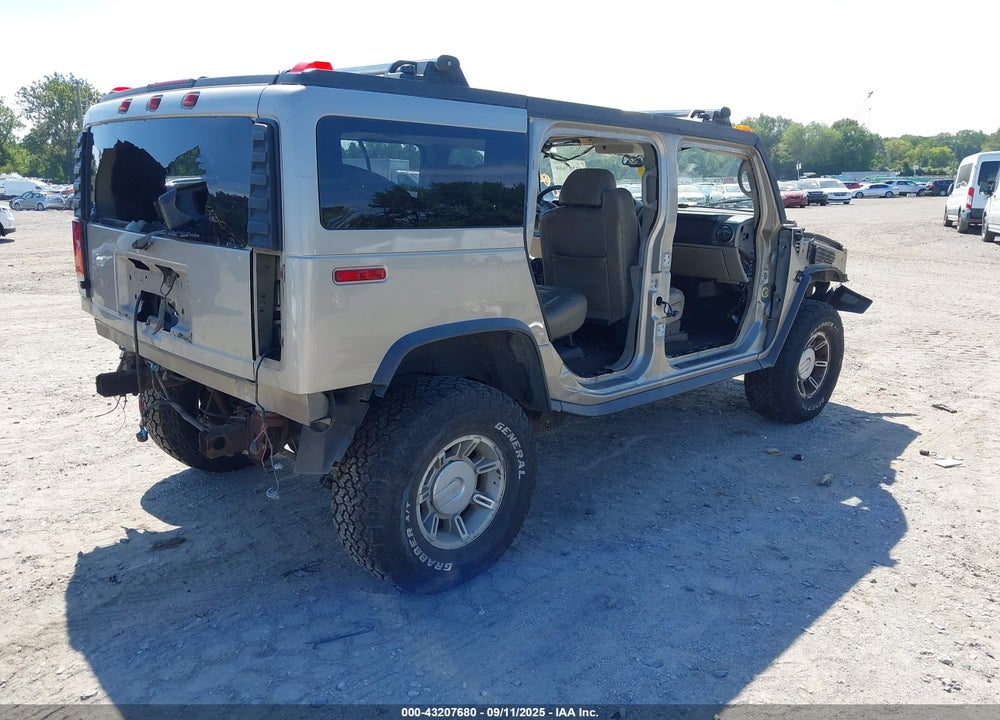 2004 HUMMER H2 VIN: 5GRGN23U44H108265