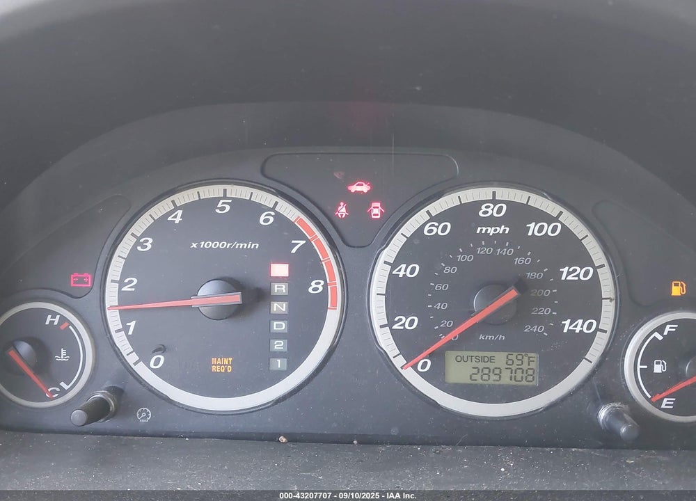 2005 HONDA CR-V EX VIN: SHSRD788X5U338604