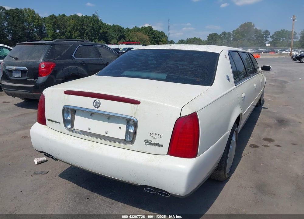 2000 CADILLAC DEVILLE STANDARD VIN: 1GEEH90Y7YU550414