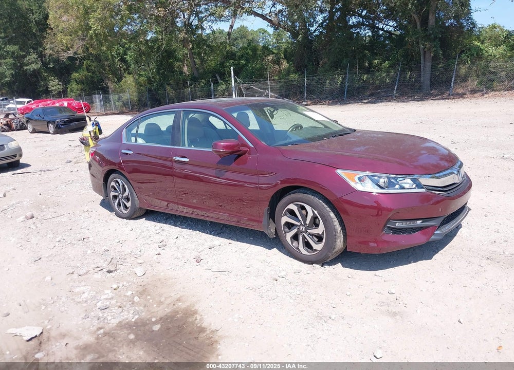 2016 HONDA ACCORD EX-L VIN: 1HGCR2F87GA179588