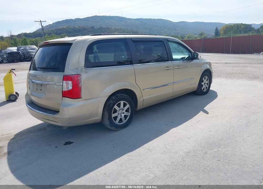 2012 CHRYSLER TOWN & COUNTRY TOURING VIN: 2C4RC1BG7CR133802