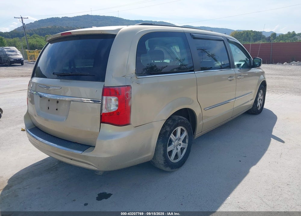 2012 CHRYSLER TOWN & COUNTRY TOURING VIN: 2C4RC1BG7CR133802