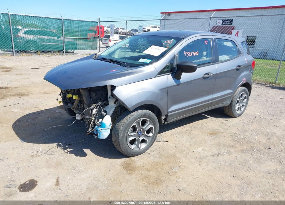 2019 FORD ECOSPORT VIN: MAJ6S3FL2KC263993