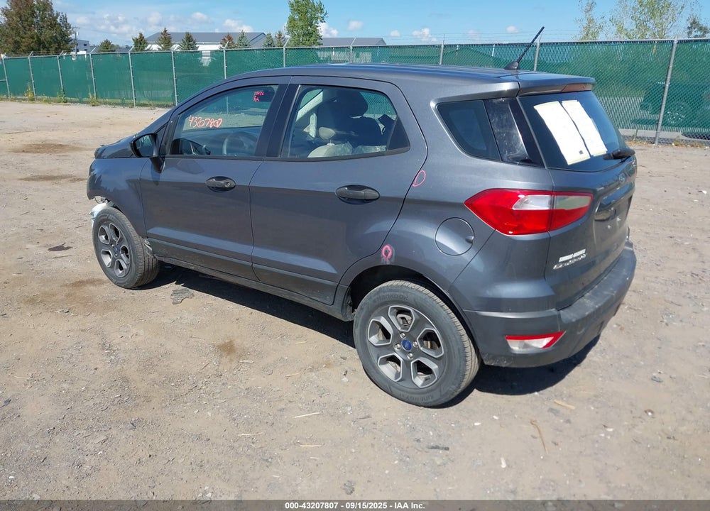 2019 FORD ECOSPORT VIN: MAJ6S3FL2KC263993
