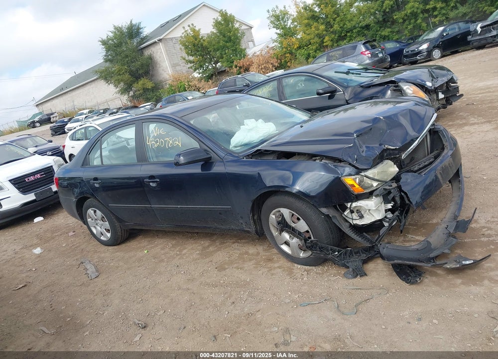 2006 HYUNDAI SONATA GL VIN: 5NPET46C56H072605