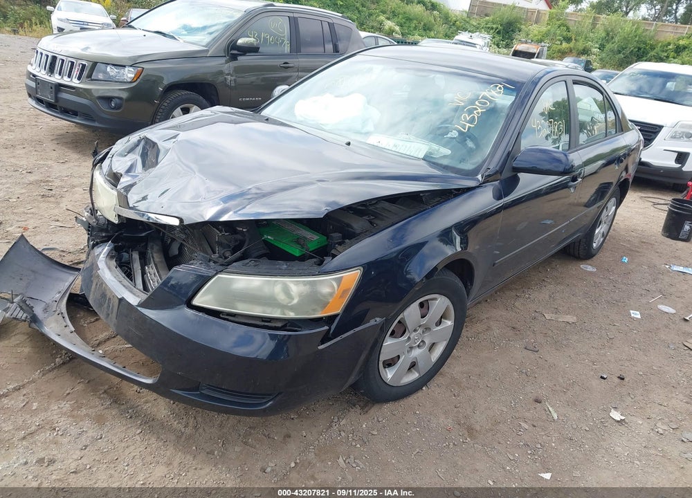 2006 HYUNDAI SONATA GL VIN: 5NPET46C56H072605