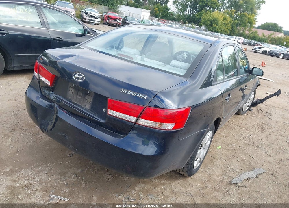 2006 HYUNDAI SONATA GL VIN: 5NPET46C56H072605