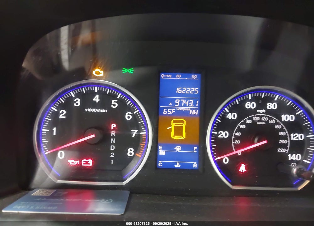2011 HONDA CR-V EX-L VIN: JHLRE4H70BC012364