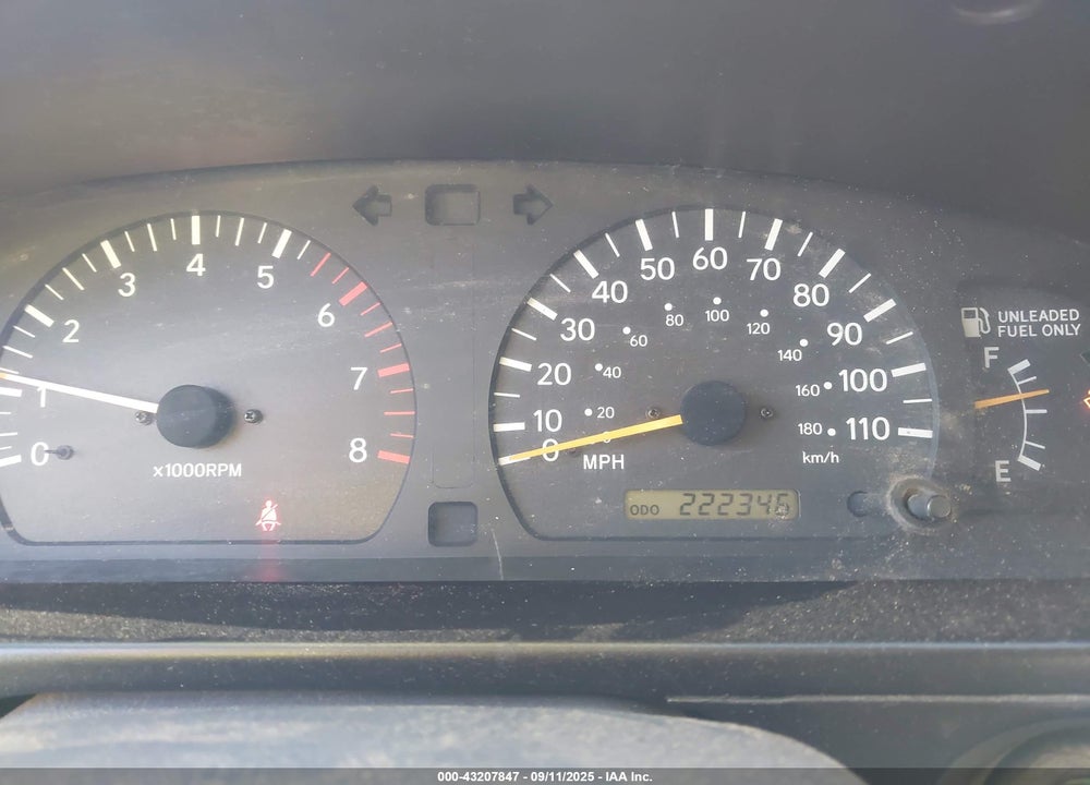 2000 TOYOTA TACOMA PRERUNNER VIN: 4TASM92N8YZ626716