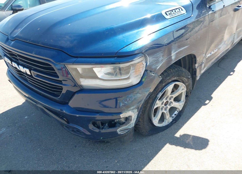 2019 RAM 1500 BIG HORN/LONE STAR 4X4 5'7 BOX VIN: 1C6SRFFTXKN787930