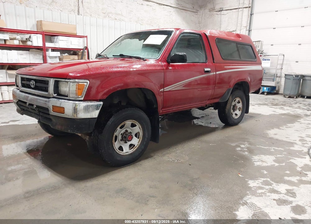 1994 TOYOTA PICKUP 1/2 TON SHRT WHEELBASE/DX VIN: JT4RN01P5R7068416