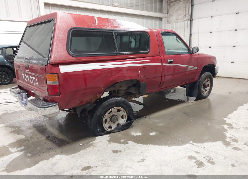 1994 TOYOTA PICKUP 1/2 TON SHRT WHEELBASE/DX VIN: JT4RN01P5R7068416