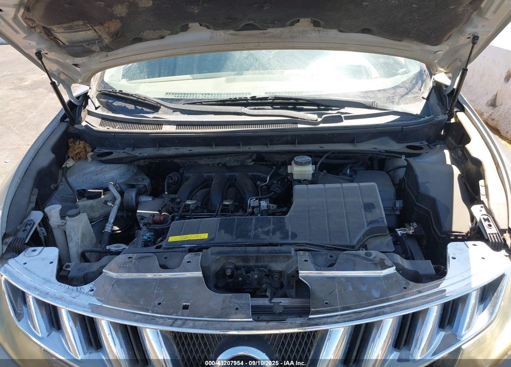 2009 NISSAN MURANO S VIN: JN8AZ18U99W006742
