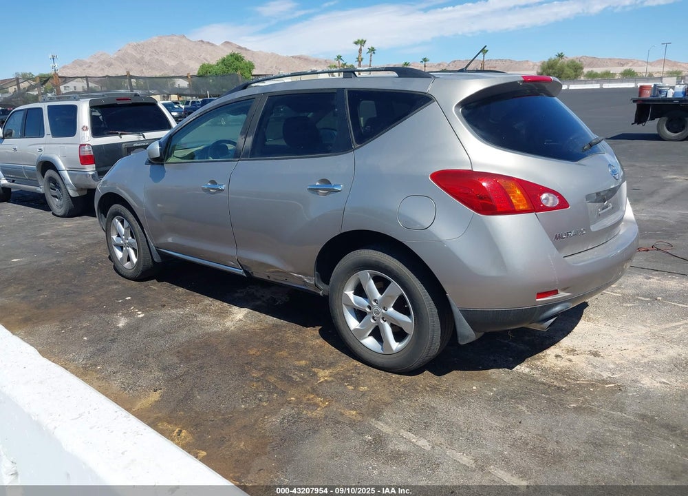 2009 NISSAN MURANO S VIN: JN8AZ18U99W006742